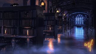 Hogwarts Library Restricted Section ASMR Ambience [upl. by Isac]