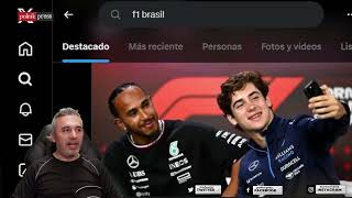 GP BRASIL F1 CON FRANCO COLAPINTO Y EL BANDERAZO EN SAO PAULO [upl. by Hanala]