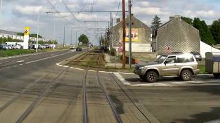 Ligne M1 du métro léger de Charleroi Belgium [upl. by Wesa]