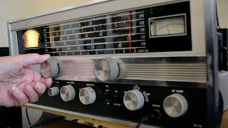 Demonstration of the Hallicrafters SX 130 receiver [upl. by Winnifred]