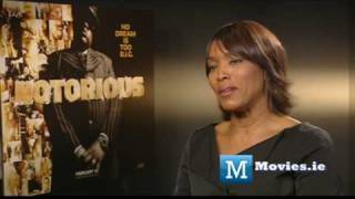 Notorious BIG Interview  with Angela Bassett who plays Voletta Wallace [upl. by Orme]