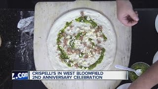 Crispellis Bakery amp Pizzeria celebrating anniversary with giveaway [upl. by Yerbua706]