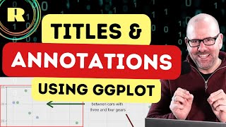 Titles and Annotations with ggplot [upl. by Ryhpez57]