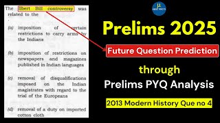 UPSC Prelims 2013 Modern History PYQ  Detailed Analysis amp Value Addition  UPSC 2025 Preparation [upl. by Hillery]