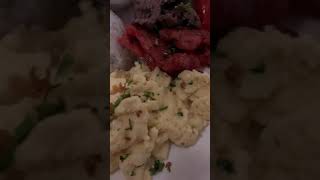 Filipino Breakfast  Rice Beef Tapa Tocino Srambled Eggs  Easy recipe shorts Foods [upl. by Eenal893]