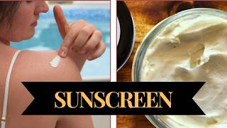 DIY Tallow Sunscreen  Baby Safe Non Greasy Healing [upl. by Shauna859]