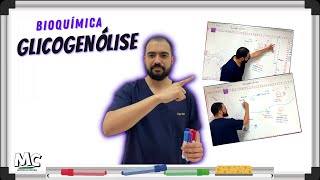 Bioquímica Glicogenólise [upl. by Etnoek]