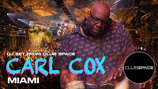 CARL COX  Club Space Miami SUNRISE DJ SET presented by Link Miami Rebels [upl. by Shelman]