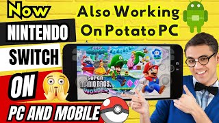 PC amp Android  Play Nintendo Switch Games on LowEnd Devices Hindiquot Yuzu Emulator amp [upl. by Ainadi39]