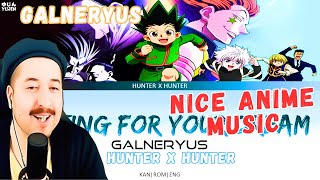 Galneryus  Hunter X Hunter  Ending 2 Full Reaction [upl. by Javed]