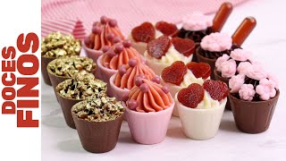 DOCES FINOS 4 SABORES IRRESISTÍVEIS PARA FESTAS  Lucrativos fáceis de fazer e deliciosos [upl. by Countess]