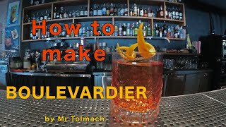 How to make BOULEVARDIER by MrTolmach [upl. by Glover]