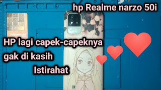 Servis hp realme narzo 50i [upl. by Yarised]