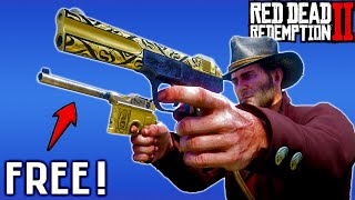 The BEST WEAPONS amp How to get them FREE  Sidearms  Red Dead Redemption 2 RDR2 [upl. by Byran]