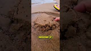 This Guy Discovered A Dangerous Trap On A Beach 😳😱 shorts [upl. by Kristyn]