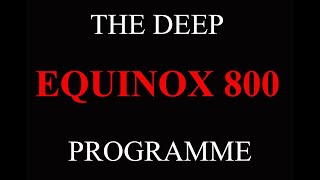 THE DEEP PROGRAMME minelab equinox 800 [upl. by Nohsal883]