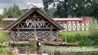 Warwick Castle The Falconer’s Quest [upl. by Atrebla]