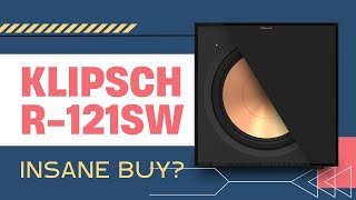 Should You Buy The Klipsch R121SW Subwoofer Lets Find Out [upl. by Ecinereb732]