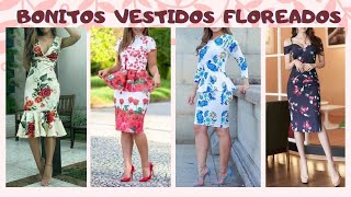 BONITOS VESTIDOS FLOREADOS MODA 2021ðŸ˜ VESTIDOS AJUSTADOS EN TENDENCIA ðŸ’–FLORAL DRESSES [upl. by Latricia82]