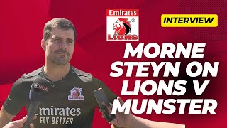 LIONS Kicking coach Morne Steyn previews the Lions v Munster clash [upl. by Breena]