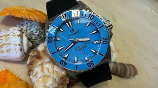 Formex Reef 395mm Bahama Blue COSC 300m [upl. by Arod189]