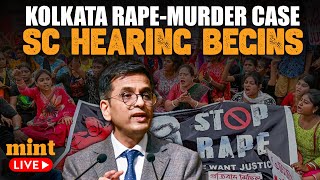 LIVE Supreme Court Hearing In Kolkata Rape amp Murder Case  CJILed Bench Hears Case [upl. by Miksen414]