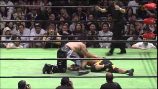 Wrestling Move Akitoshi Saito performs the Steiner Screwdriver [upl. by Aritak206]