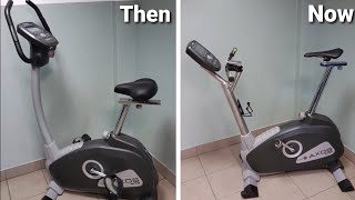 How to rebuild exercise bike to MTB training machine Kettler Axos [upl. by Oterol]