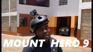 How To Mount GoPro HERO 9 On Helmet [upl. by Adnawyek]