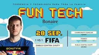 FUN TECH Bonaire  Torneo 1VS1 FIFA [upl. by Acinorahs]