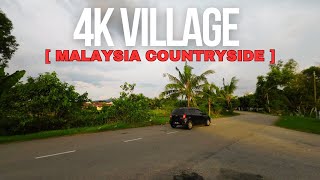 4K Countryside walking tour  Malaysia village lifestyle Real life in Malaysia [upl. by Cogswell]