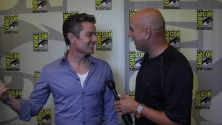 James Marsters interview Barnabas Greeley for Caprica at Comic Con 2010 [upl. by Circosta]