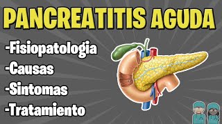 ✅ PANCREATITIS AGUDA  SINTOMAS FISIOPATOLOGIA TRATAMIENTO  TEMA COMPLETO [upl. by Allemac]