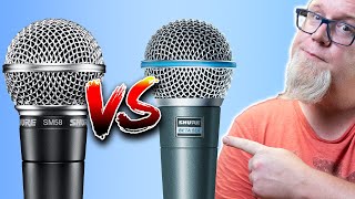 SM58 vs Shure Beta 58a  Which Should You Buy [upl. by Neiman]