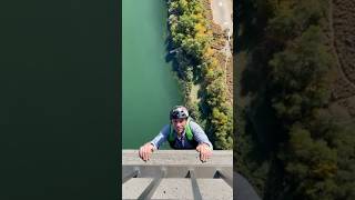 Sketchy Bridge Hang amp Drop BASE Jump basejumping skydiving fun [upl. by Gass233]