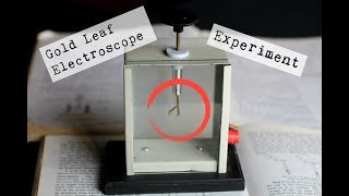 Gold Leaf Electroscope Experiment [upl. by Coussoule571]