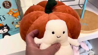 Unbox new Jellycat Halloween with me jellycat [upl. by Ysirhc320]