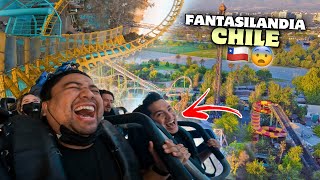 Así es el DISNEY de CHILE 🇨🇱🎢 ¡Es increíble 🤩 Fantasilandia [upl. by Allekim984]