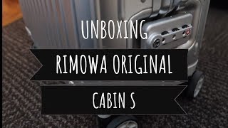 Unboxing Koper Mewah Rimowa Original Cabin S  WN VLOG PARIS [upl. by Ruhl246]