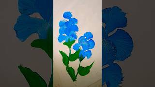 Easy flower drawing one stroke drawing drawing flower onestroke [upl. by Jacobsen974]