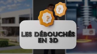 LES DEBOUCHÉ EN 3D  SALAIRE  LOGICIEL [upl. by Suivatna]