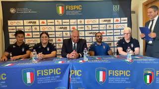 CONFERENZA STAMPA  PRESENTAZIONE ATLETI JUDO QUALIFICATI PER LE PARALIMPIADI PARIGI 2024 [upl. by Aleydis]