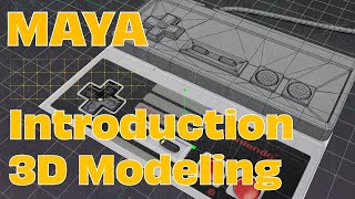 Introduction to 3D Modeling in Maya [upl. by Abrahan]