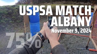 20241109 USPSA Albany Match  7453  10th out of 34 uspsa carryoptics practicalshooting [upl. by Reggi592]