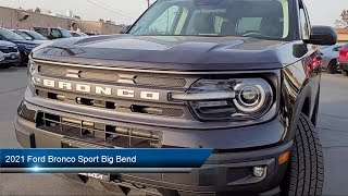 2021 Ford Bronco Sport Big Bend Sport Utility Hanford Visalia Porterville Lemoore Tulare [upl. by Aslin]