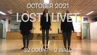 Lost i livet linedance [upl. by Yaffit]