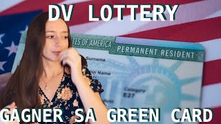 La DV LOTTERY Guide Complet ou COMMENT Gagner sa GREEN CARD au tirage au sort partir vivre aux USA [upl. by Radek600]