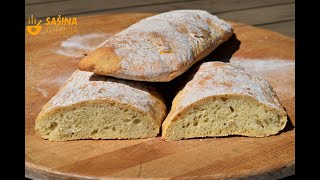 Ciabatta  Sašina kuhinja [upl. by Marcello597]