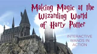 Interactive Wands at Wizarding World of Harry Potter Orlando [upl. by Assisi]