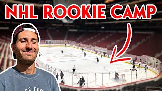 What NHL Rookie Camp Is Like [upl. by Eelannej]